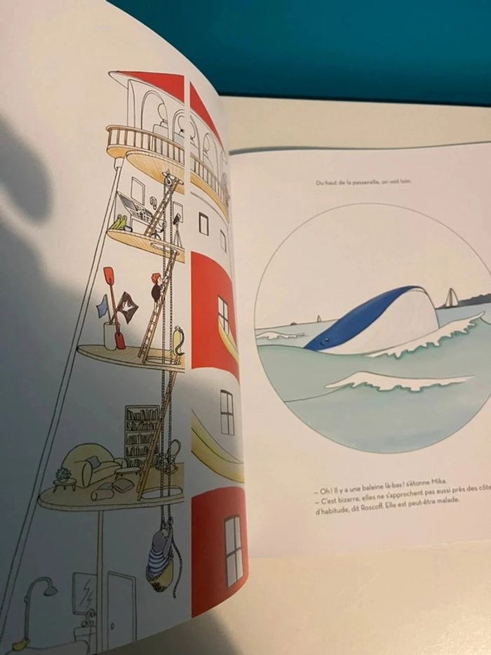 Livre école des loisirs Mika et la baleine - photo numéro 3