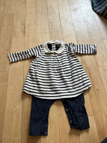 Ensemble Petit Bateau 6 mois