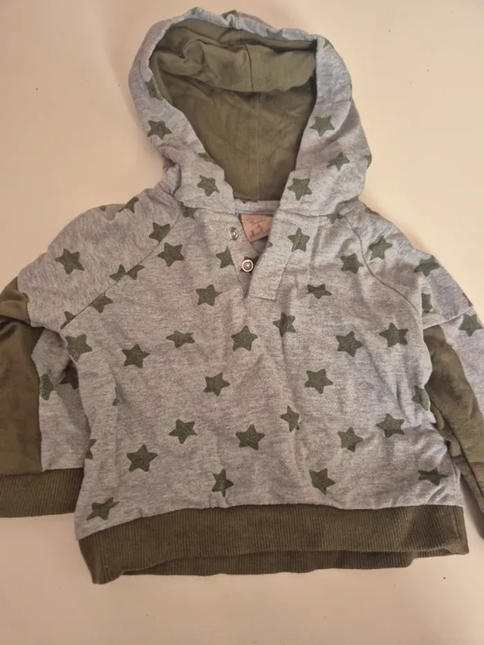 Pull à capuche 12 mois - photo numéro 4