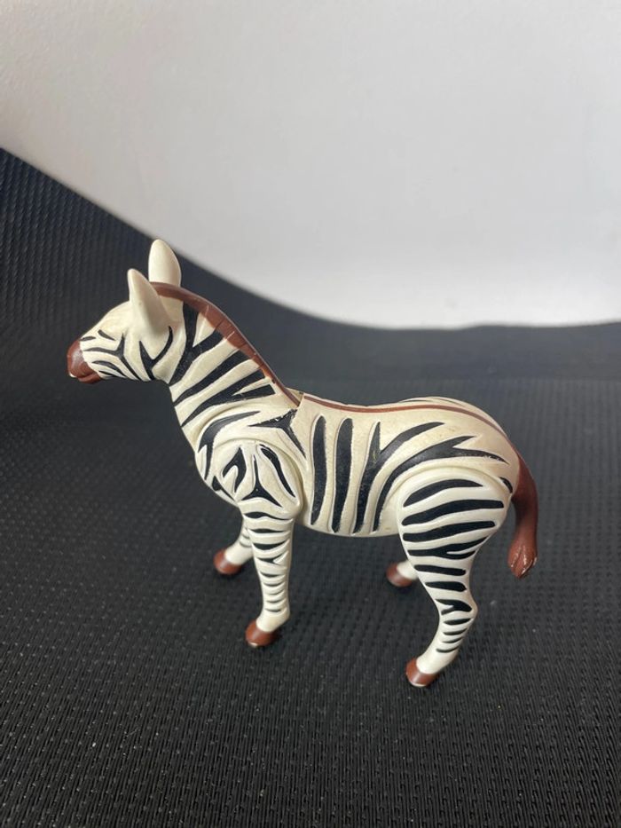 Playmobil lot 2 figurines zèbres adultes animaux sauvages zoo arche de Noé - photo numéro 7