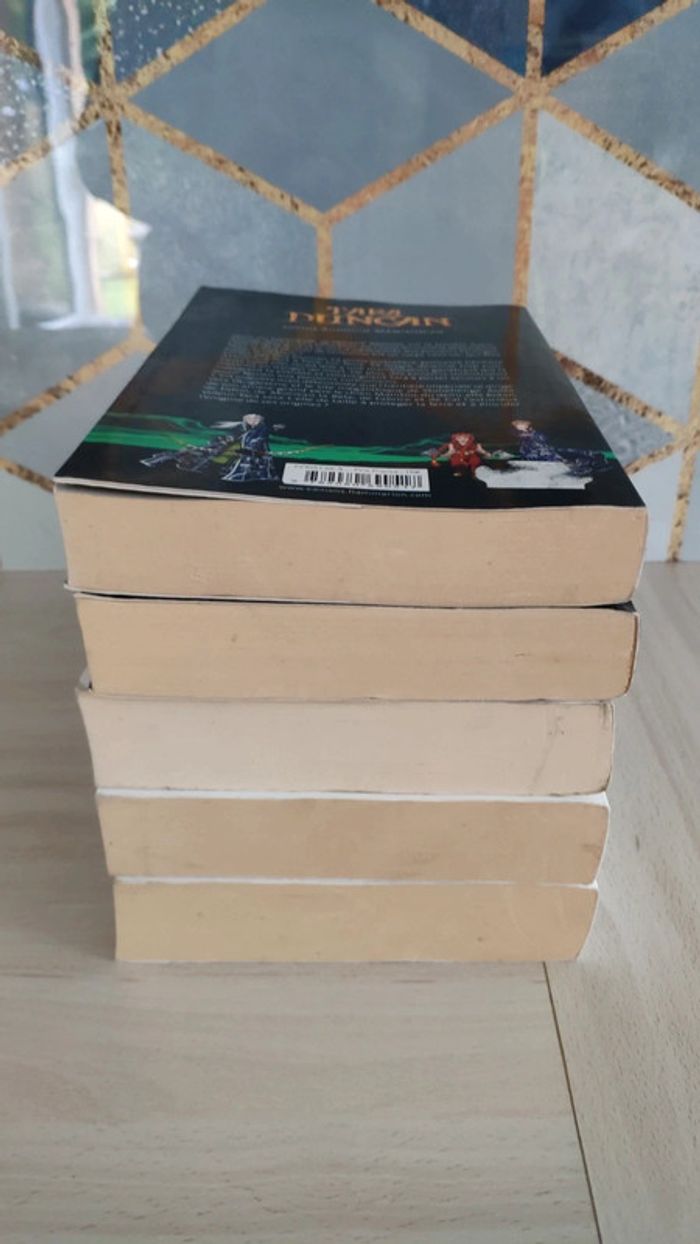 Lot 5 livres Tara Duncan tomes 4 5 7 8 9 continent dragon invasion impératrice reine noire - photo numéro 5