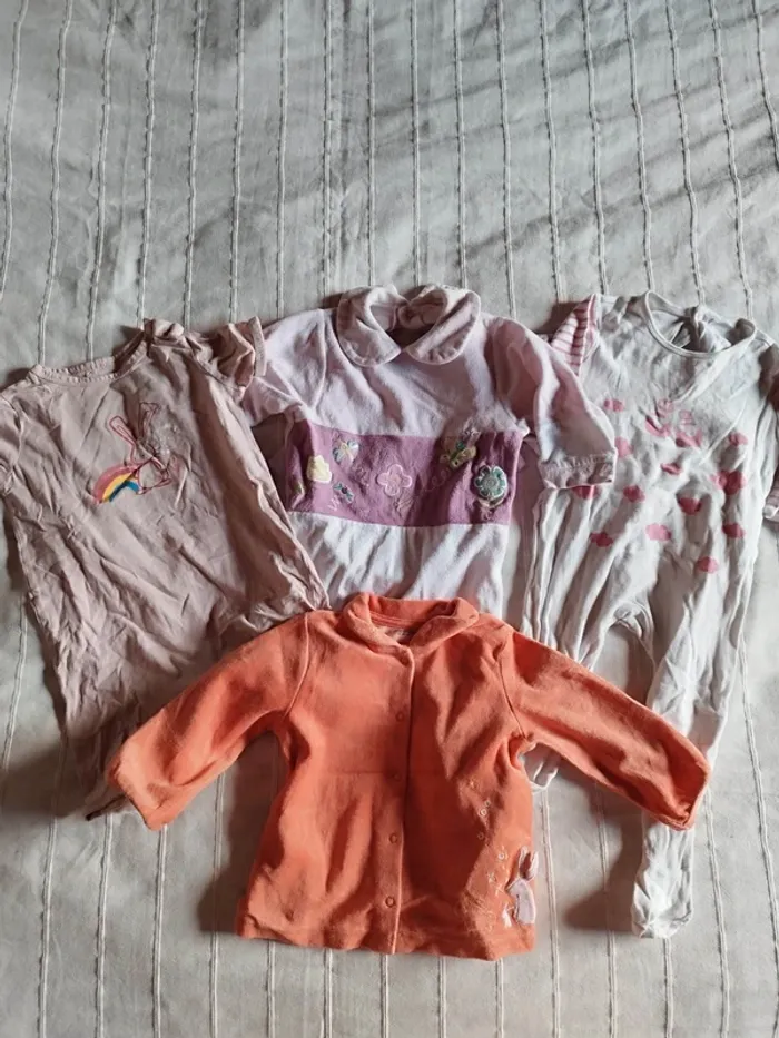 lot de pyjama fille 18 mois