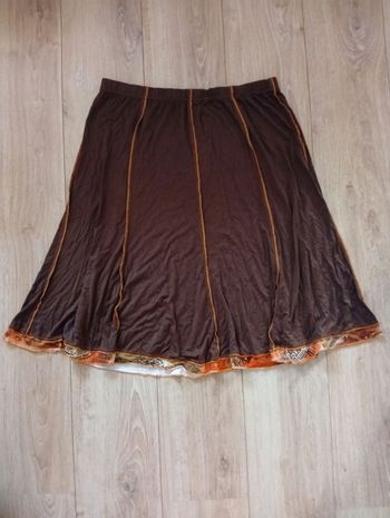 Jupe marron t44/46