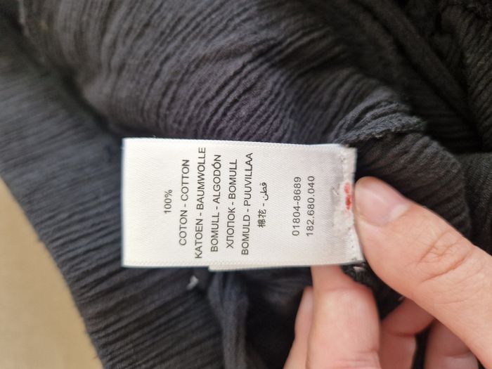 Pantalon noir drappé élastique Balsamik - photo numéro 8