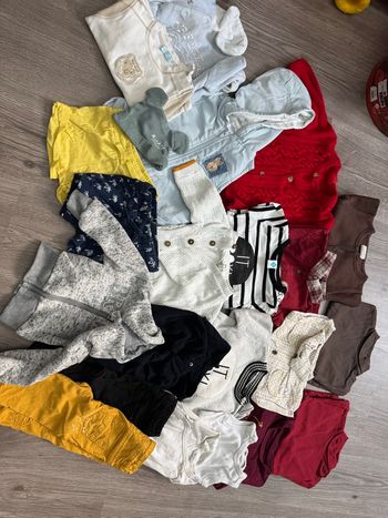 Lot vêtements 0-6 mois