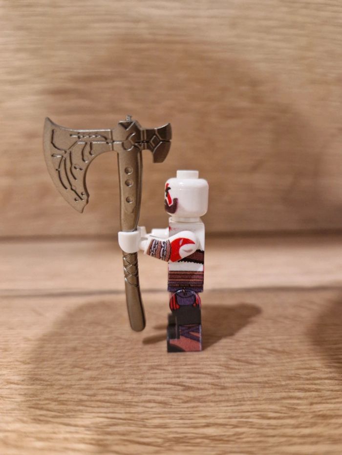 Figurine type lego Kratos God Of War - photo numéro 2