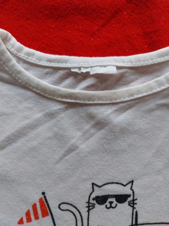 Tee shirt chat - photo numéro 2