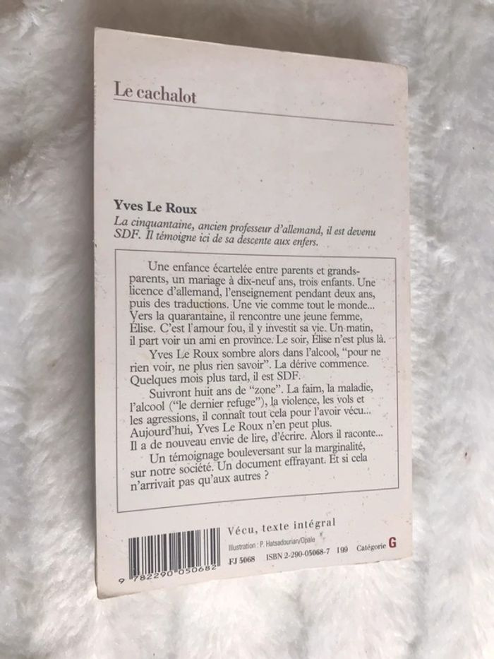 Le cachalot, mémoires d’un SDF - photo numéro 2