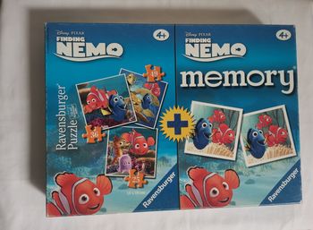 Puzzles et memory Nemo Disney pixar