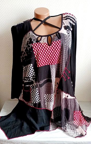 Blouse haut femme grande taille