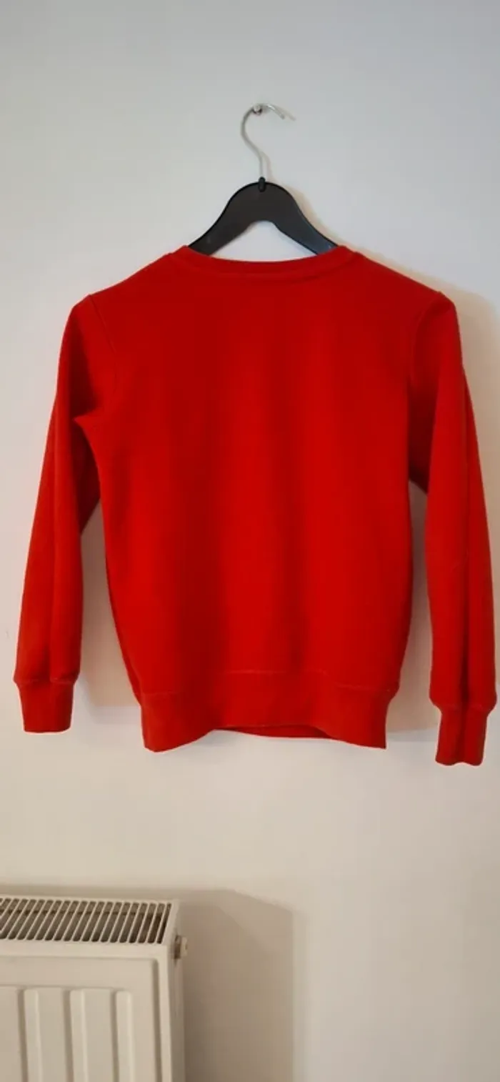 🌟 Sweat-shirt Rouge Basic - Style Sportif 🌟 - photo numéro 5