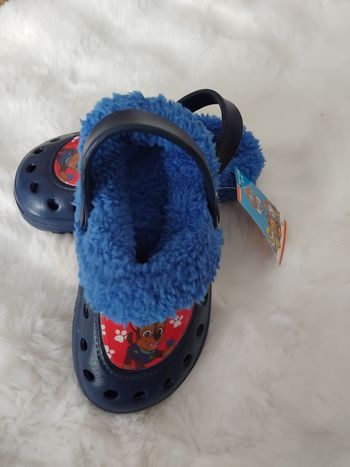 Sabots chauds fourrés paw patrol neuf 27/28