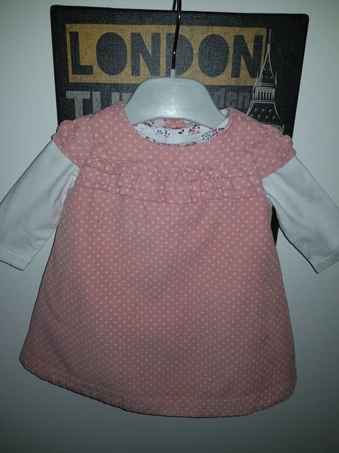 Ensemble robe en velours et T-shirt Sergent Major