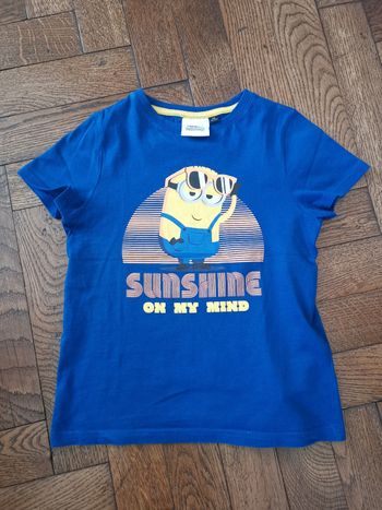 Joli t-shirt garçon 8 ans Minions 