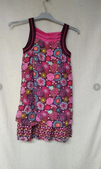 Robe fushia orchestra 10 ans