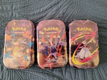 Mini Tin pokémon mega évolution ME01 scellé Méga Latias Gardevoir Kangourex