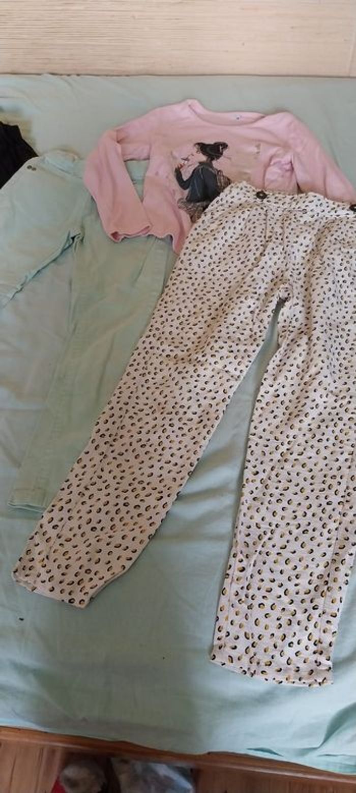 1 lot de  32  vêtements fille 8  ans - photo numéro 6