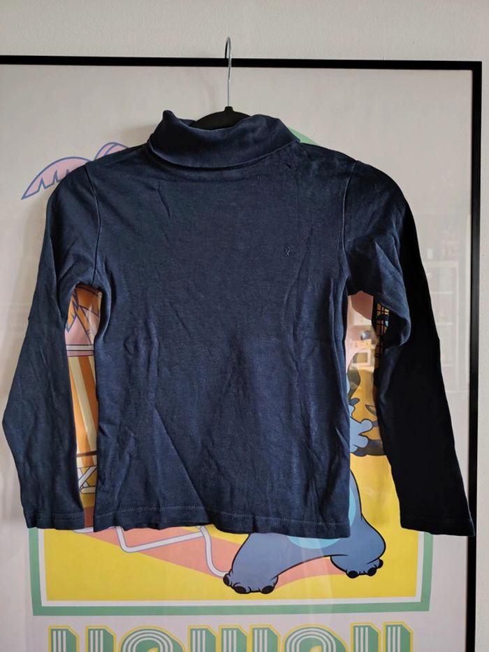 Sous-pull Okaïdi 8 ans bleu marine