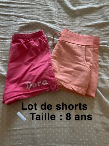 Lot de short