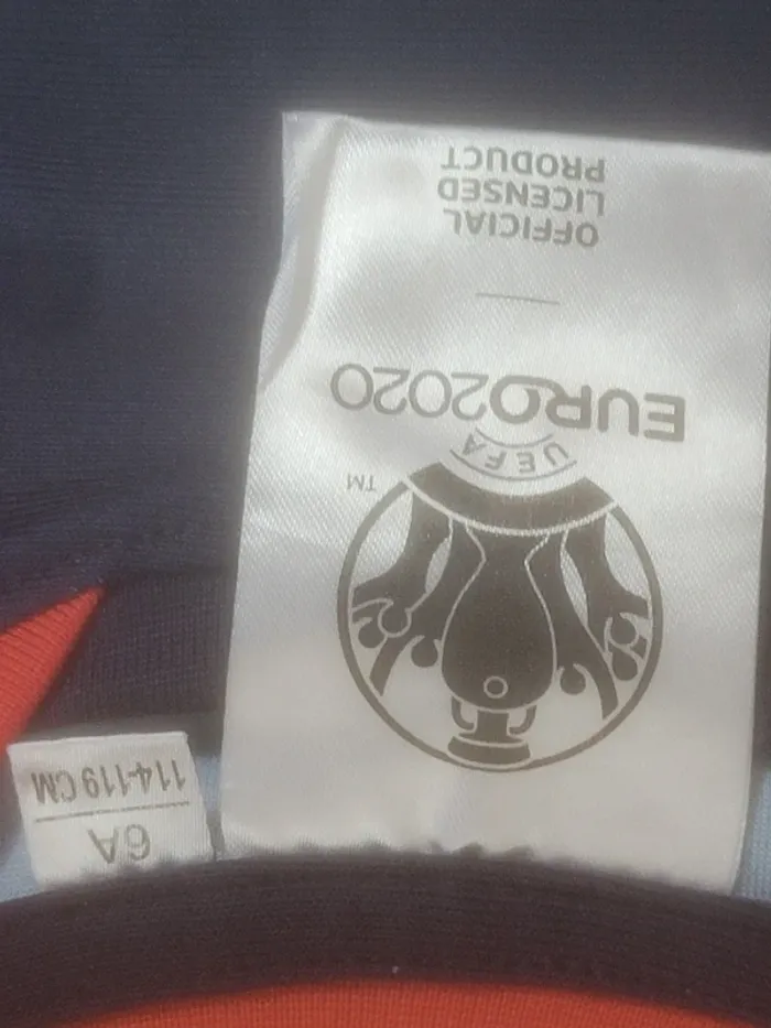 Thsirt maillot football manches courtes Euro2020 France 6ans - photo numéro 3