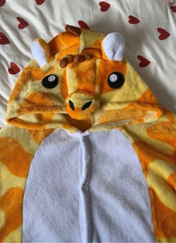 Grenouillère imprimée girafe