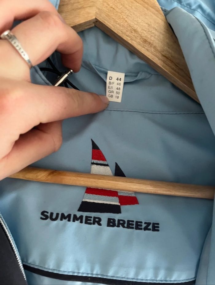 Imperméable bleu clair - photo numéro 2