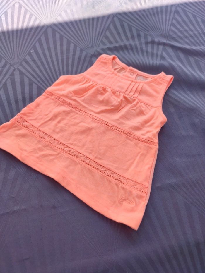 Débardeur creeks orange fluo