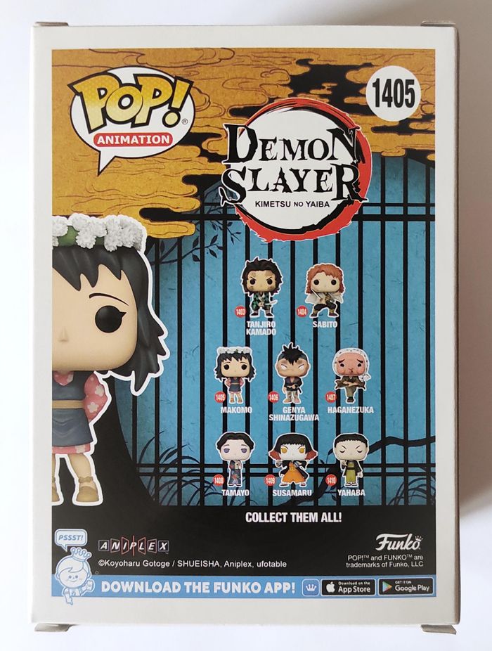 Funko POP Makomo 1405 - Demon Slayer - Figurine Vinyle - photo numéro 3