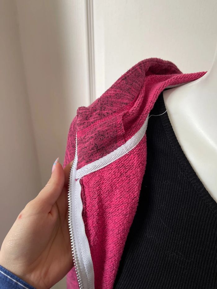 Gilet à capuche rose - photo numéro 11
