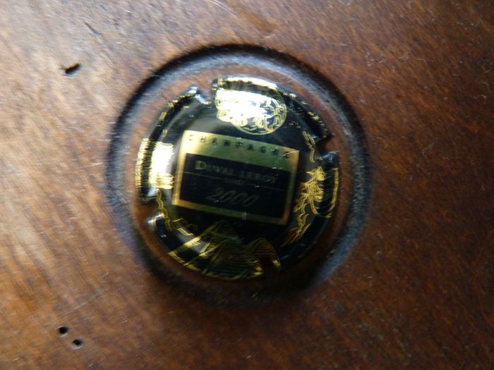 Plaque muselet champagne Duval Leroy capsule collection 17 - photo numéro 2