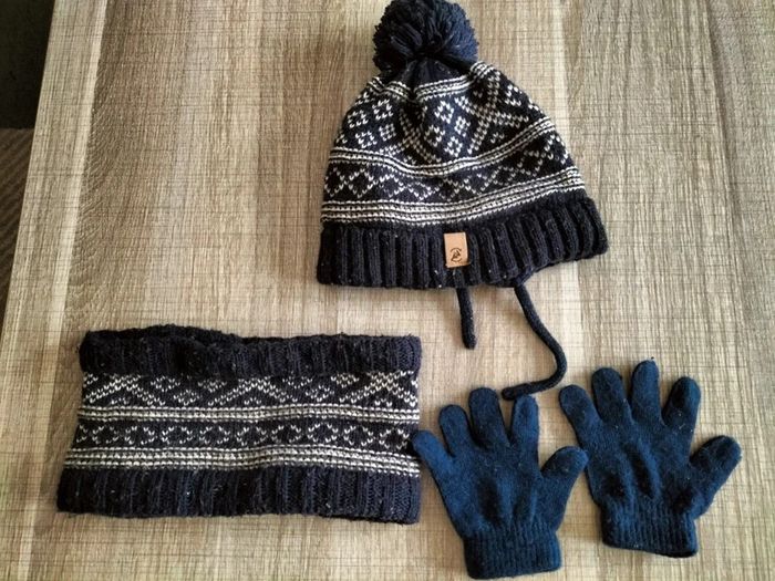 ensembles gants, bonnet