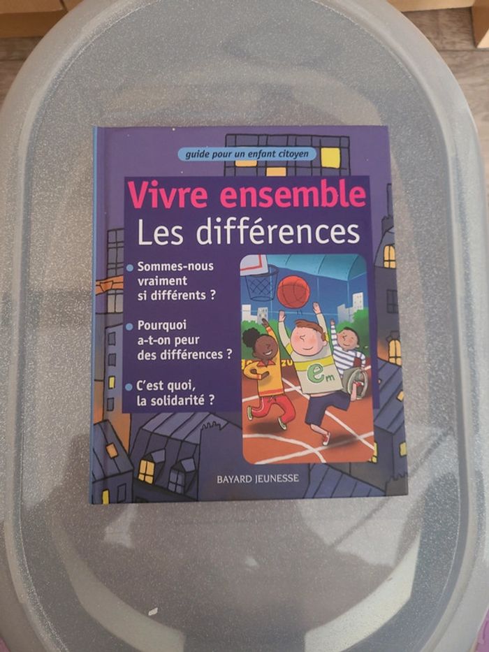 Livre pour enfants sur le vivre ensemble