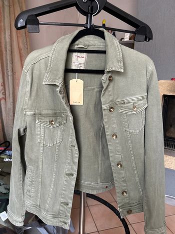 Veste en jean kaki salsa