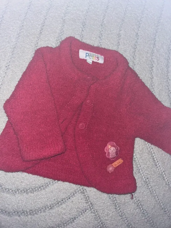 Gilet polaire rose