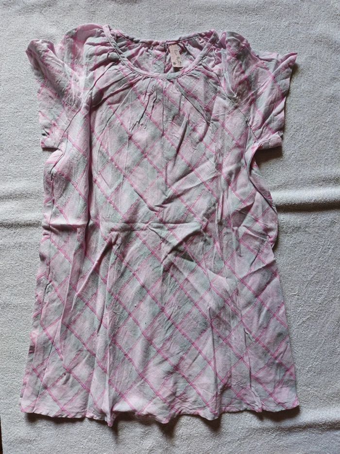 Tunique lisa rose 12 ans