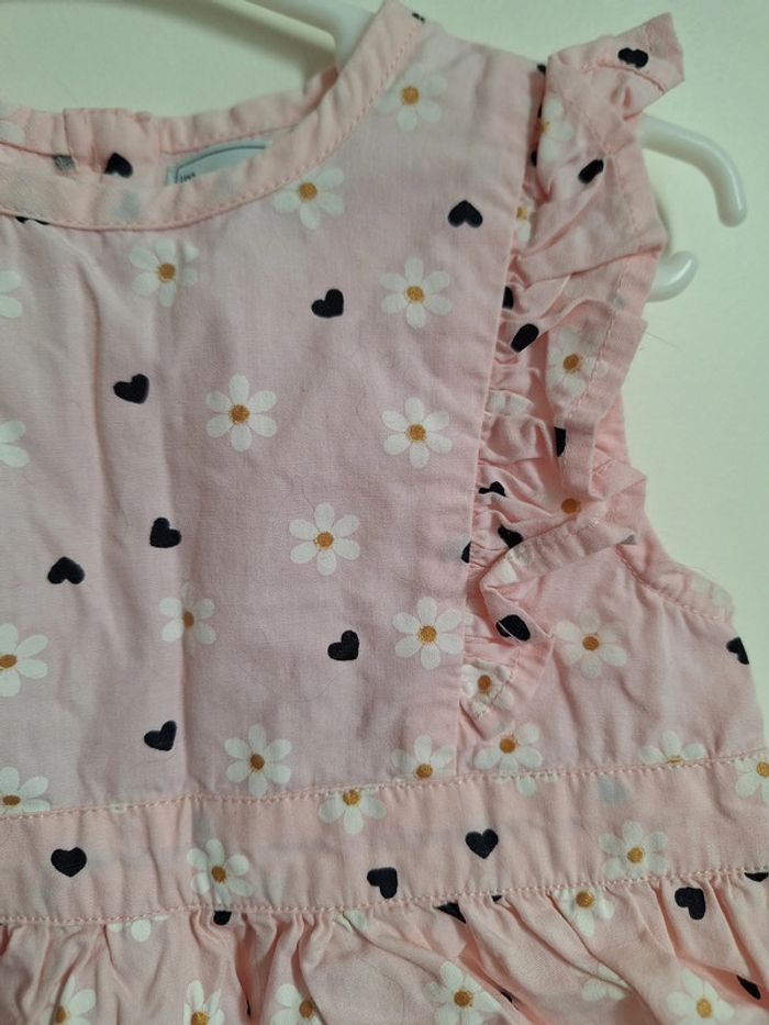 Robe sans manches - Mes petits cailloux - 12mois - 74cm - photo numéro 2