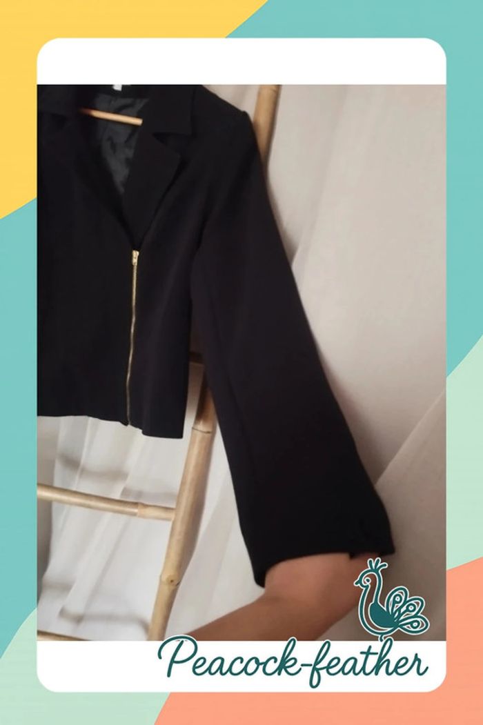 Veste noire jacqueline Riu 44 - photo numéro 7