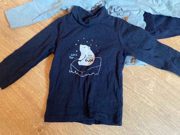 Lot t-shirt manches longues 9 mois - photo numéro 12