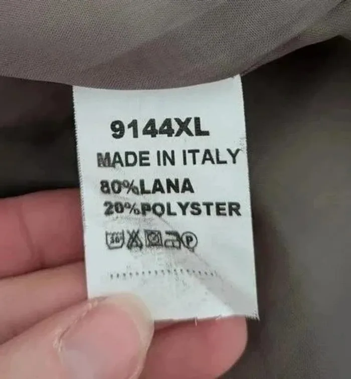 Veste manteau 80% laine - Made in Italy - taille 44 - photo numéro 4