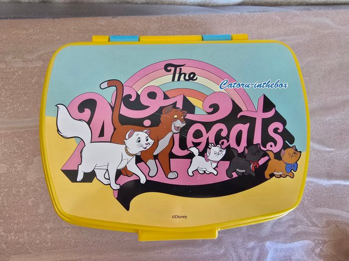 Boite repas / gouter / Lunch box Disney Aristochats Marie Berlioz Aristocats