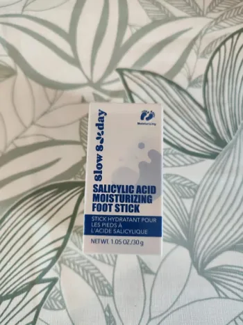 Slow s day stick hydratant pour les pieds à l'acide salicylique 30g