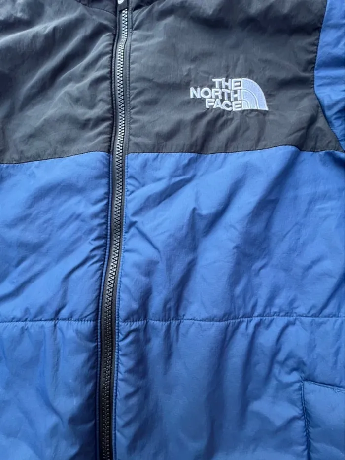 Doudoune the north face bleu/noir taille S - photo numéro 2