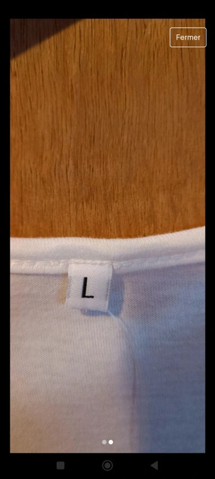 T-shirt l - photo numéro 3