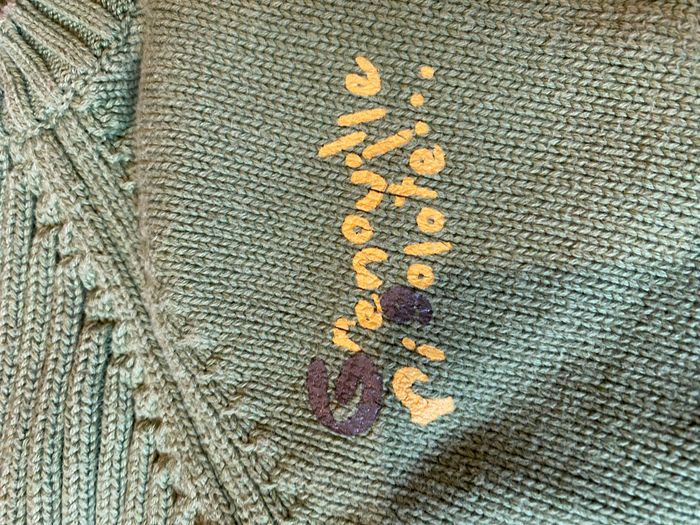 Gilet vert épais - photo numéro 2