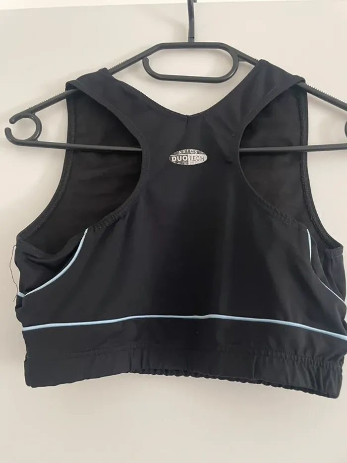 Brassière noir Asics M - photo numéro 4