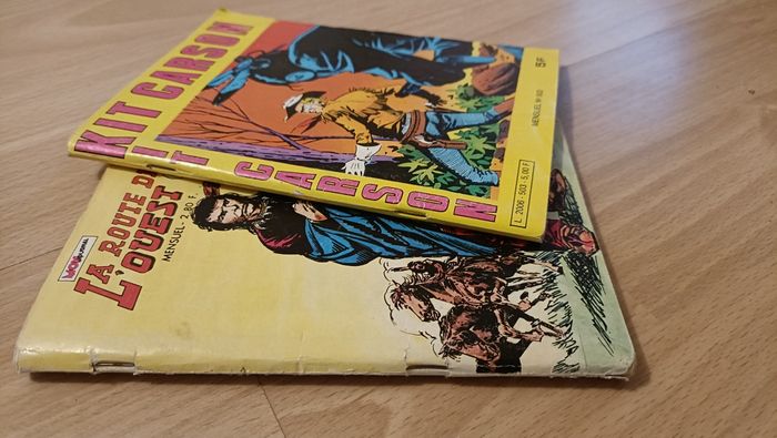 4 mensuels BD vintage Swing - Mystère de l'ouest - Kit Carson - Feu - photo numéro 7
