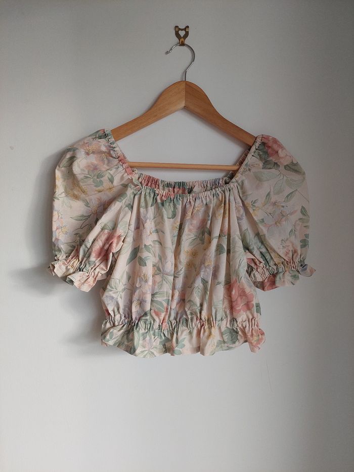 Haut fleuri et - photo numéro 2