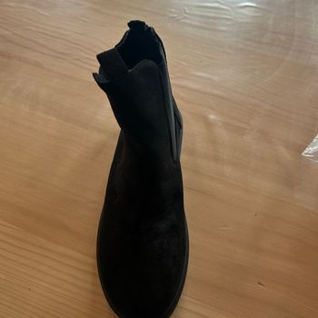 Bottines noires femme