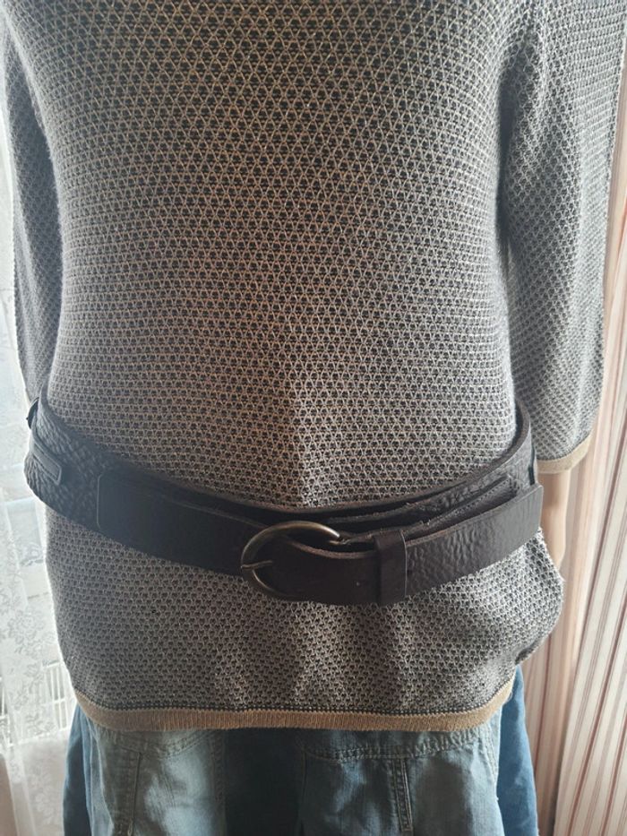 Ceinture en cuir Marron WE 95cm
