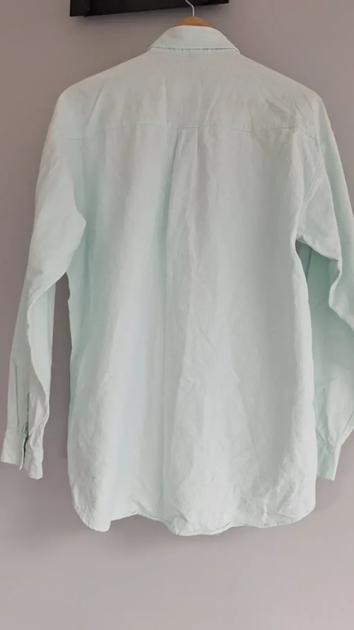 Chemise qualité vintage brodée fleurs 44 / 46 - photo numéro 3